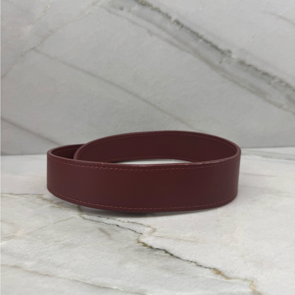 SOLD!!! Louis Vuitton Bordeaux Leather Bag Strap
